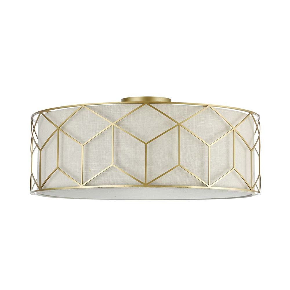 Messina Deckenleuchte Gold