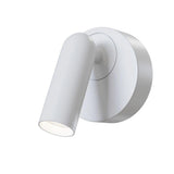 Mirax LED-Wandstrahler in Weiß, drehbar 350°, ideal für gezielte Beleuchtung im Wohnbereich.
