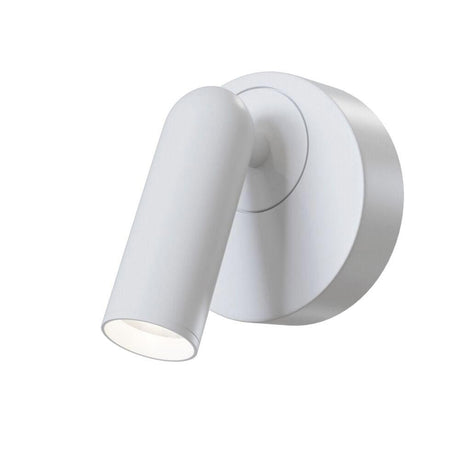 Mirax LED-Wandstrahler in Weiß, drehbar 350°, ideal für gezielte Beleuchtung im Wohnbereich.