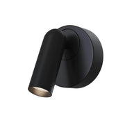 Mirax LED wall spotlight, rotatable 350°, in a modern minimalist design, ideal for targeted lighting.