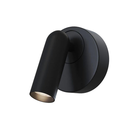 Mirax LED-Wandstrahler drehbar 350° in modernem schwarzen Design für flexible Beleuchtung.