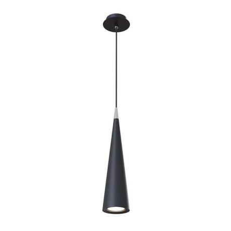 Nevill Hängeleuchte in modernem, schwarzem Design mit konischer Form und hochwertigem Licht.