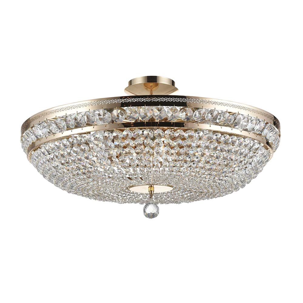 Ottilia lámpara de techo Ø 65cm oro