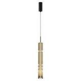 LED Hängeleuchte Ordo XL mit elegantem Design und klarem Glas, ideal für moderne Innenräume.