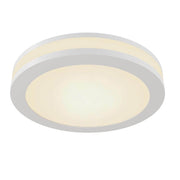 Phanton LED-Einbauleuchte rund in Weiß, runde LED-Deckenleuchte mit modernem Design