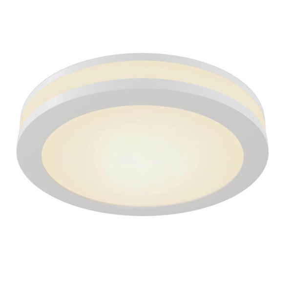 Phanton LED-Einbauleuchte rund in Weiß, runde LED-Deckenleuchte mit modernem Design