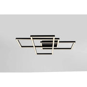 Rida LED Deckenleuchte mit Metallrahmen und acryl Diffusor, modernes Design für stilvolle Innenräume.