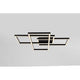 Rida LED Deckenleuchte mit Metallrahmen und acryl Diffusor, modernes Design für stilvolle Innenräume.
