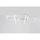Rida LED Deckenleuchte mit modernem Design, Metallrahmen und Acryl-Diffusor zur optimalen Lichtverteilung.