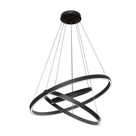 Rim LED-hengelampe med 3 ringer 