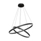 Rim LED Pendelleuchte Ø 80cm