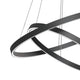 Rim LED Pendelleuchte Ø 80cm