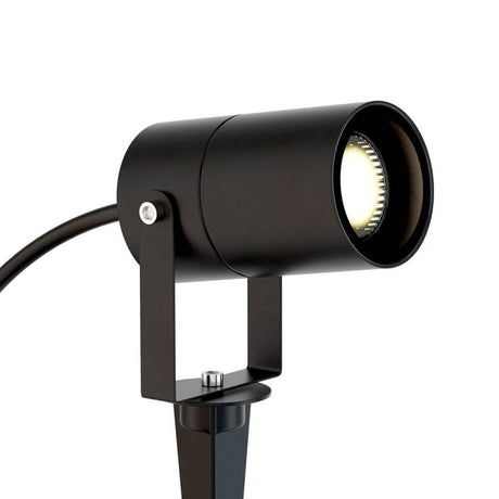 Scope Bodenstrahler IP65 in modernem Design für Landschaftsbeleuchtung mit korrosionsbeständigem Gehäuse.