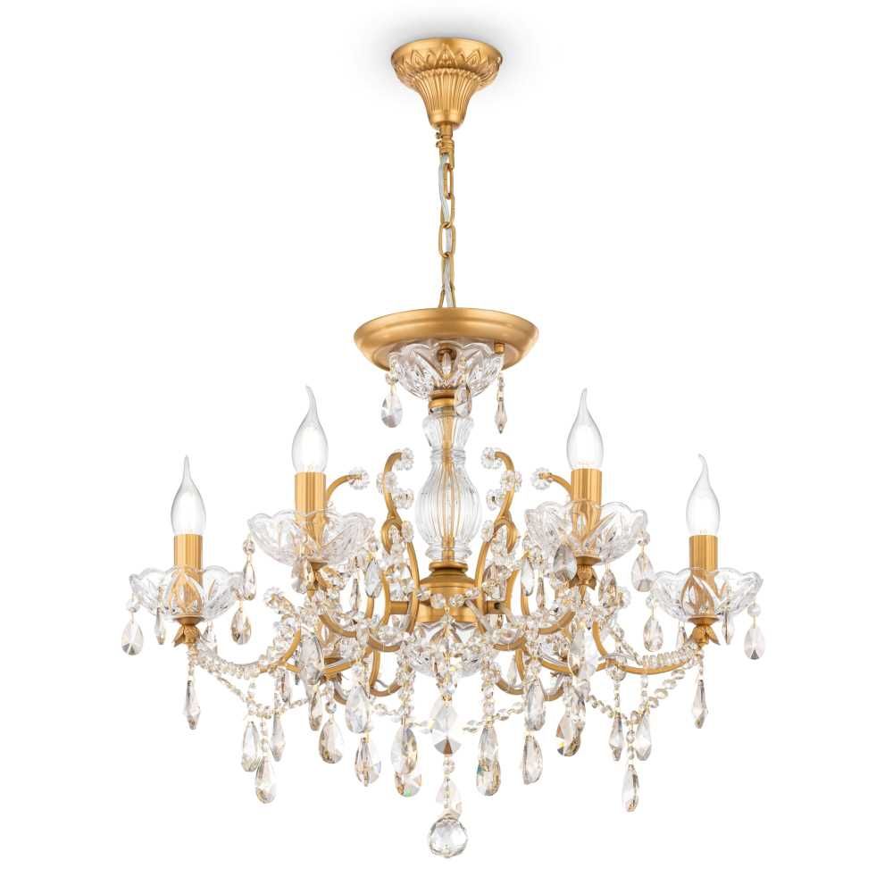 Sevilla Chandelier 6-Flame Gold