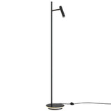 LED Stehleuchte Estudo Schwarz Schirm Drehbar