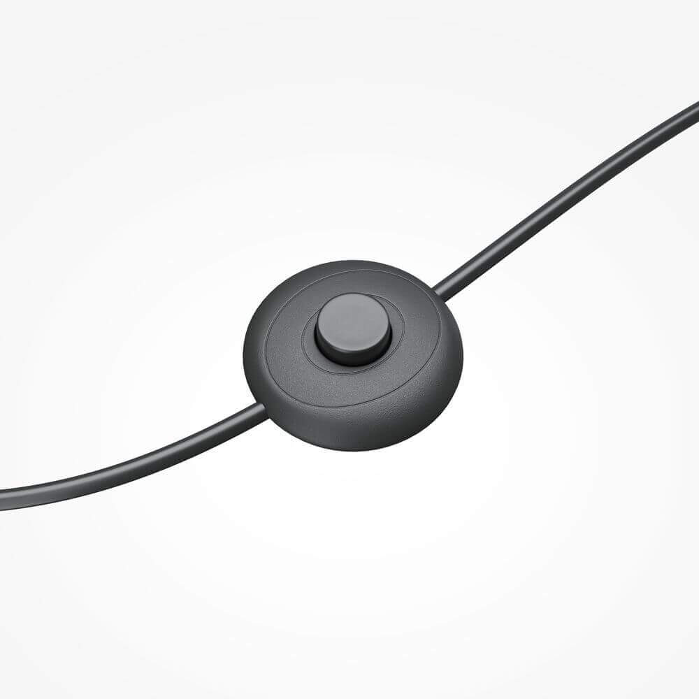 LED Stehleuchte Solid Grau 3000K