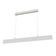Step LED-Esstischleuchte Big in modernem Design mit schmalem, flachem Gehäuse und hochwertiger Beleuchtung.