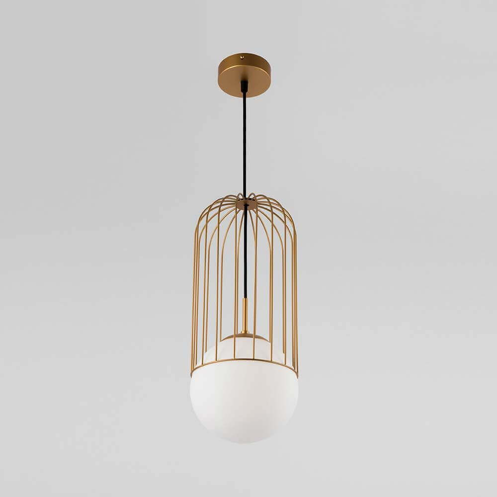 Telford Pendelleuchte Gold, Weiß