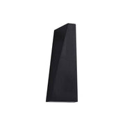 TimesSquare LED-wall outdoor light Big IP54 in a modern, black design and robust metal.