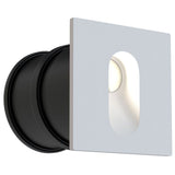 ViaUrbana LED-Wandeinbauleuchte IP44, moderne Wandlampe mit schickem Design und blendfreiem Licht.