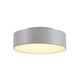 Medo 28 LED Deckenleuchte Silbergrau optional abpendelbar mit elegantem Design und hochwertiger Verarbeitung.