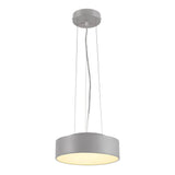 Medo 28 LED Deckenleuchte Silbergrau optional abpendelbar