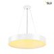 Medo 60 LED Deckenleuchte Weiß in elegantem Design mit warmem Licht, ideal für moderne Innenräume.