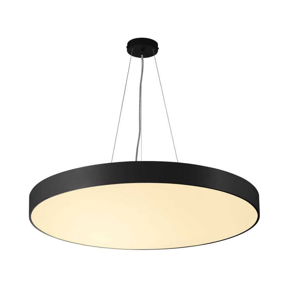 Medo 90 LED Deckenleuchte Schwarz optional abpendelbar