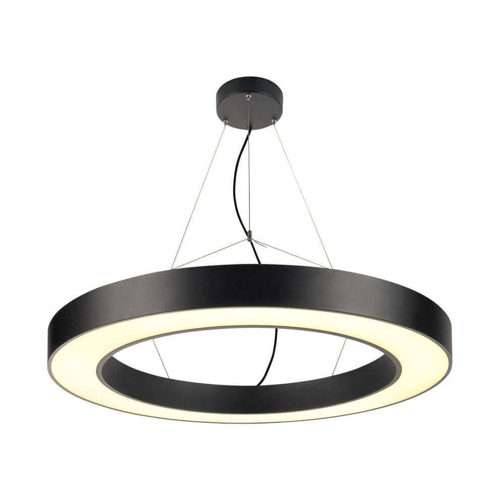 Medo Pro 90 Ring LED Pendelleuchte Schwarz