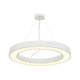 Medo RING 90 Pendelleuchte Weiß LED in modernem Design mit dimmbarer LED-Beleuchtung.