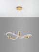 Medora LED Pendelleuchte Ø 75,5cm 3000K Messing-Gold, moderne Gestaltung für stilvolle Beleuchtung.