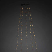 7,4 m Micro LED anneau manteau d'arbre 5 brins multifonction, contrôlé par application, avec lumières LED ambrées.