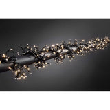 Micro LED Büschelllichterkette Cluster mit 8 Funktionen 1152 Warmweiße Dioden IP44