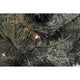 40m Micro LED Lichterkette 1000 Warmweiße Dioden IP44 an einem winterlichen Weihnachtsbaum.