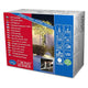 Micro LED Lichterkette 40 Warmweiße Dioden IP44 Verpackung mit verschiedenen Funktionen und Eigenschaften.