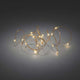 4m Micro LED Lichterkette Bernstein-Kupfer Batteriebetrieb