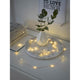4m Micro LED Lichterkette Timer 40 warmweiße Dioden batteriebetrieben mit dekorativem Vasenarrangement sowie sanften Lichtern.