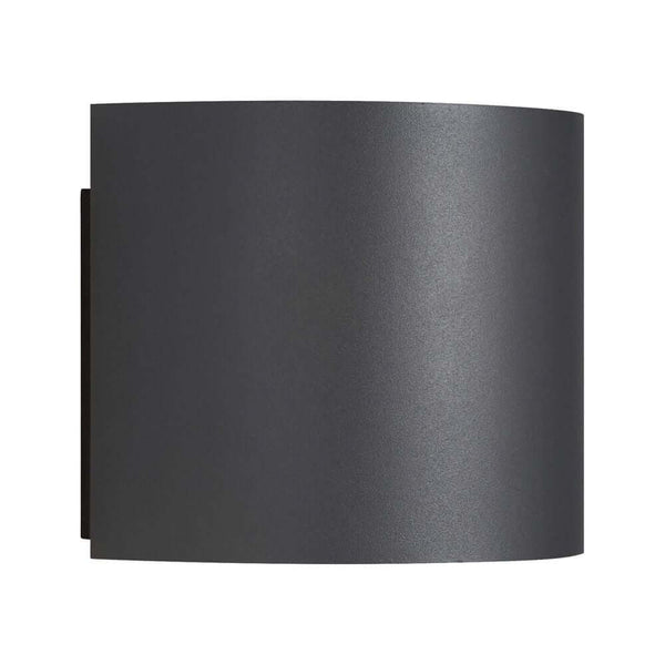 Milda LED wall light IP44 in a modern design with interesting light effects on the wall.