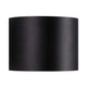 Milda LED Wandleuchte IP44 in modernem, minimalistischem Design, Schwarz.