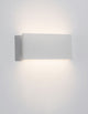 Mile LED aplique exterior rectangular Up & Down 3000K blanco IP54 (4)