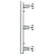 Mirror Regula Lichtleiste max. 3x40W E14 Chrom mit drei verspiegelten Leuchtmitteln für perfekte Ausleuchtung.