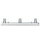 Mirror Regula Lichtleiste max. 3x40W E14 Chrom mit verspiegelten Leuchtmitteln für optimale Beleuchtung.
