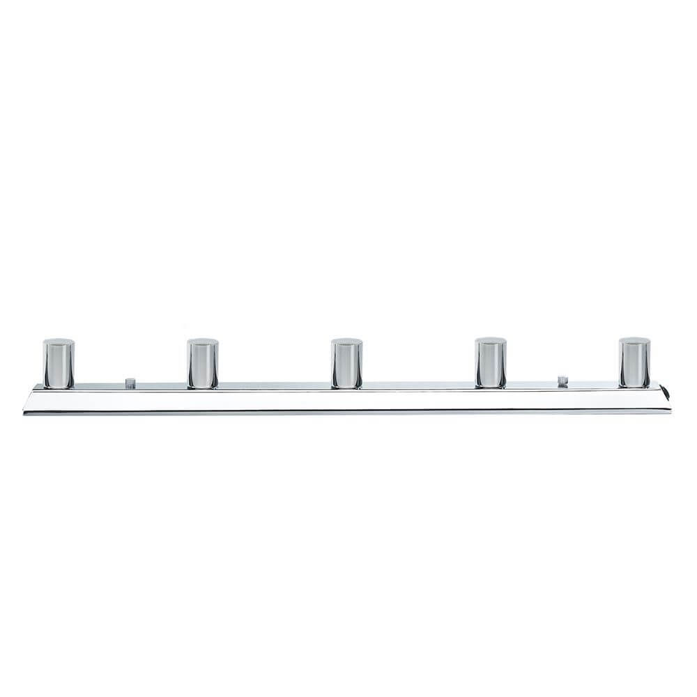 Mirror Regula Lichtleiste max. 5x40W E14 Chrom mit verspiegelten Leuchtmitteln für optimale Ausleuchtung.