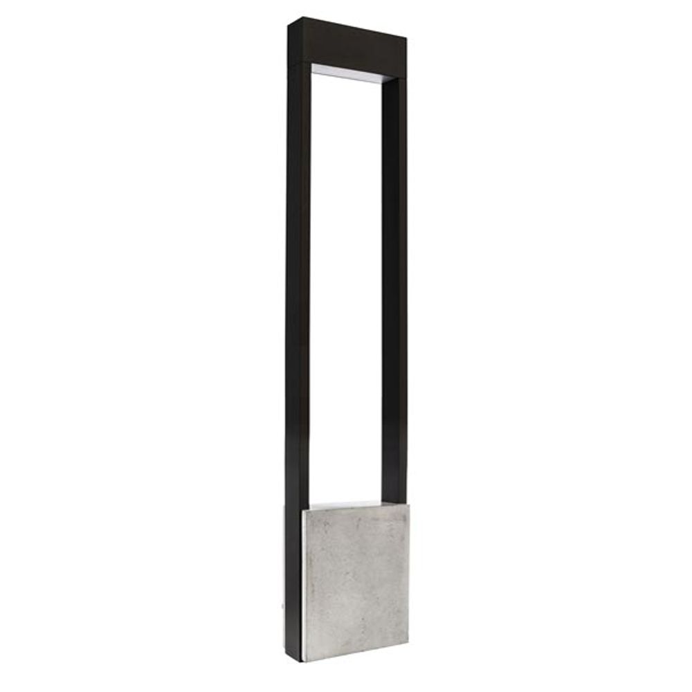 Moderne LED-pullertlampe Bridge 100 cm 640 lm mørkegrå med moderne design og funktionalitet