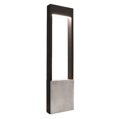 Moderna lampada a paletto LED Bridge 60 cm 530 lm grigio scuro per un'illuminazione ottimale degli spazi esterni.
