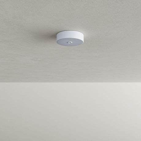 s.luce Hurtigmontage metal lampe baldakin på hvidt loft