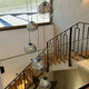 s.luce Modular Umbau bis 20 Leuchten – elegante Glaskugelleuchten im Treppenhaus