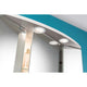 Möbel EBL Set rund LED 2x2,5W 6VA 12V 3000K Chrom Alu