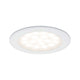 Möbel EBL Set rund LED 2x2,5W 6VA 12V 3000K Weiß Alu
