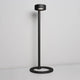 Iven LED Schreibtischlampe asymmetrisch 3-Stufen Schwarz, elegante Tischleuchte in modernem Design.